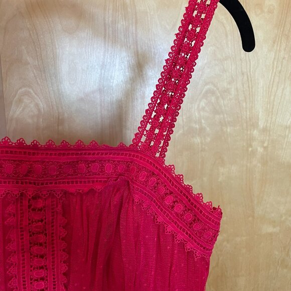 Lulu's tulle red dress - Picture 4 of 7